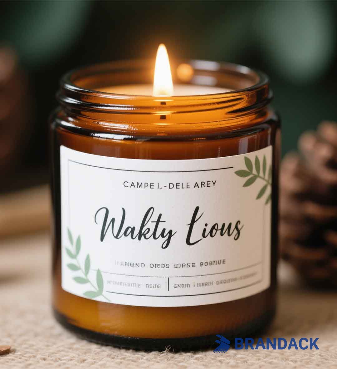 Custom Personalized Candle Labels for Unique Packaging to Stand Out
