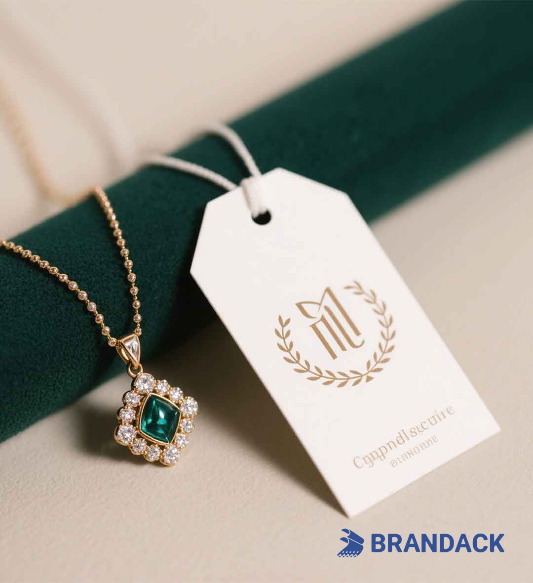 Custom Personalized and Branded Jewelry Tags with Your Logo