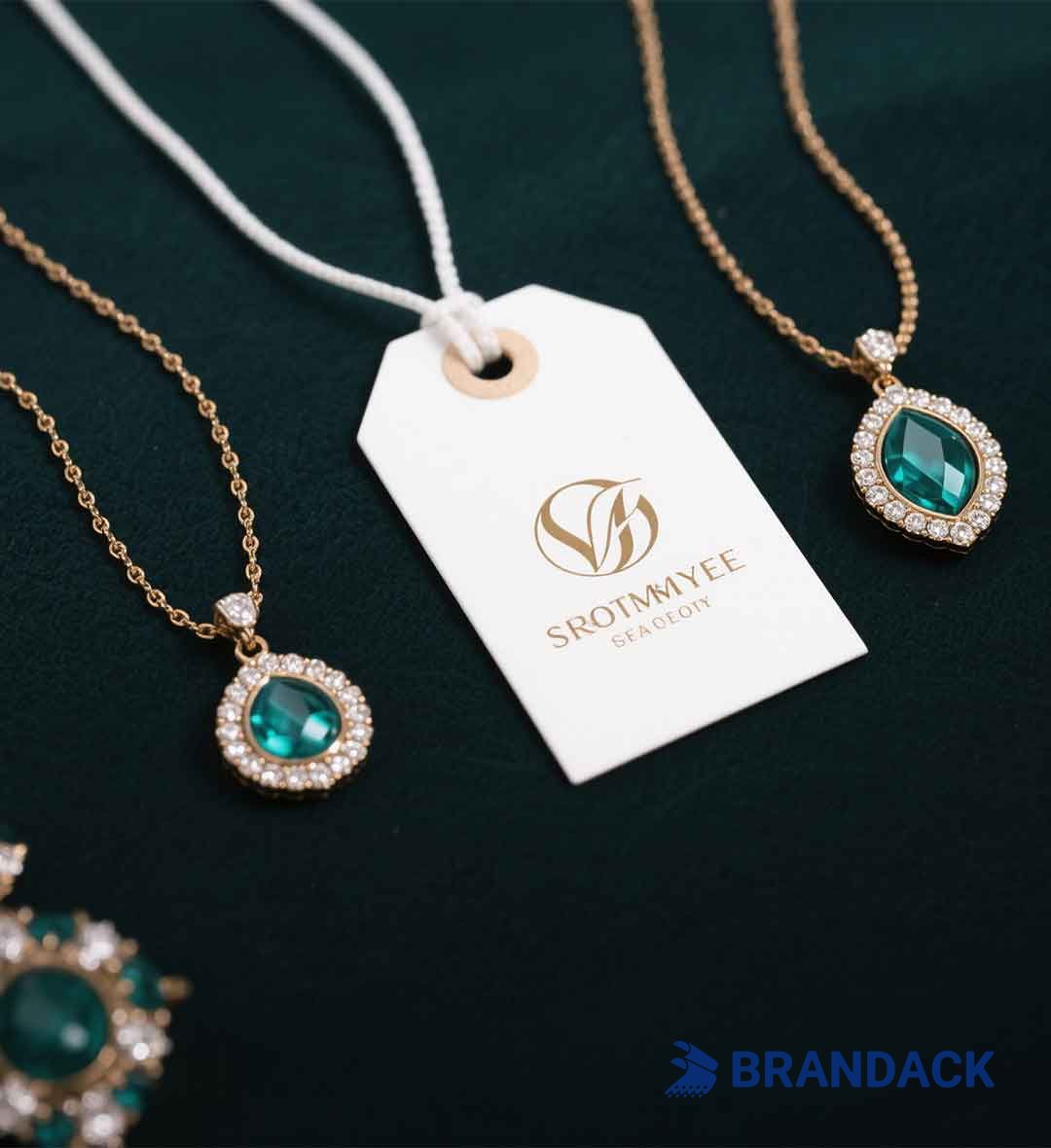 Custom Personalized and Branded Jewelry Tags with Your Logo