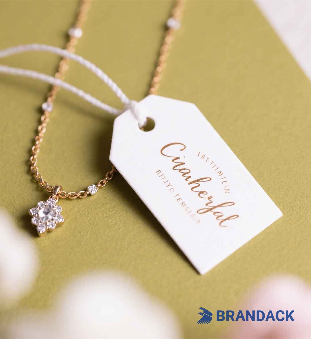 Custom Personalized and Branded Jewelry Tags with Your Logo