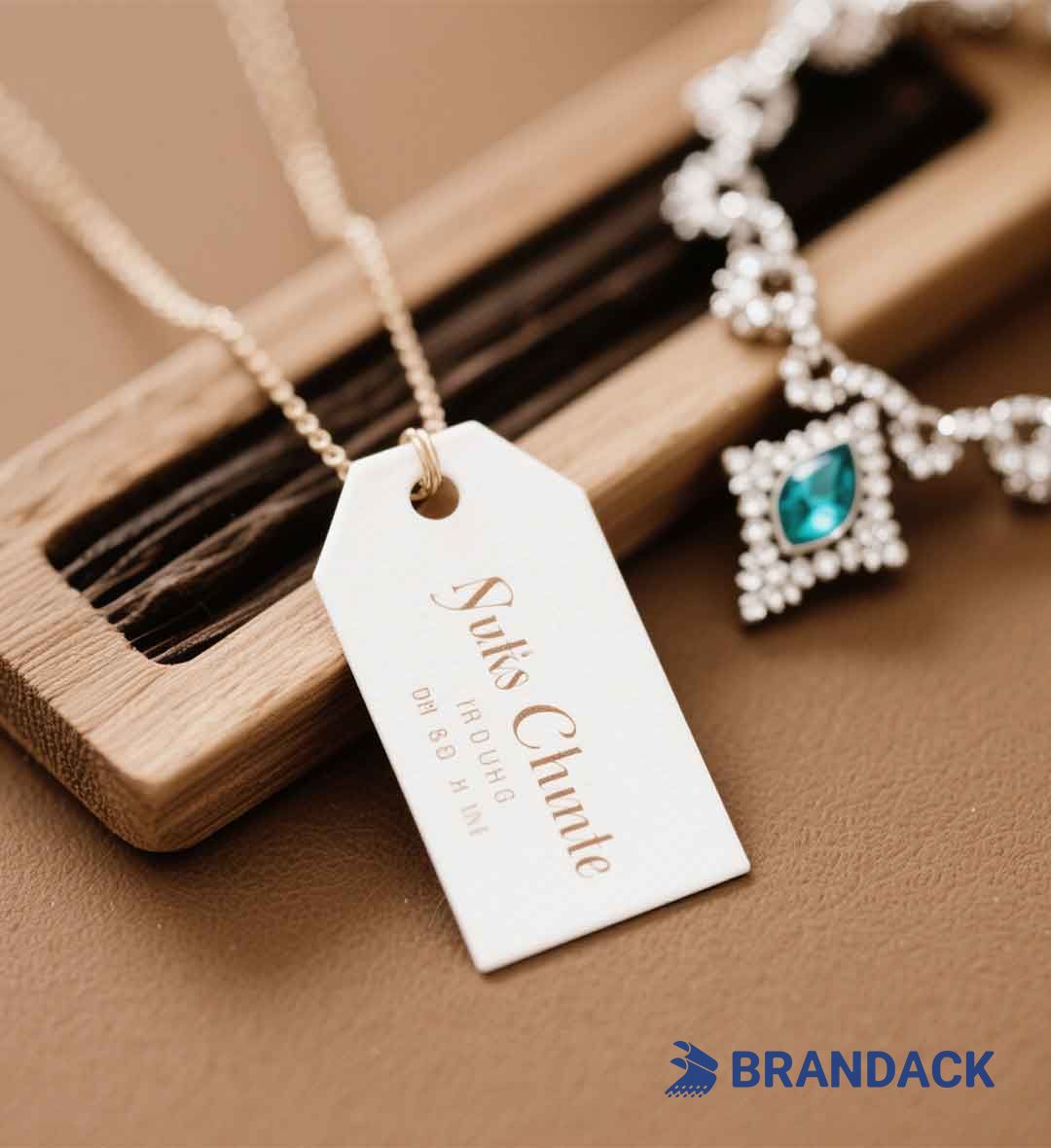Custom Personalized and Branded Jewelry Tags with Your Logo