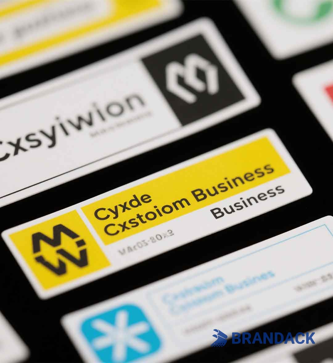 Custom Business Labels with Logo | Commercial Label Printing Solutions