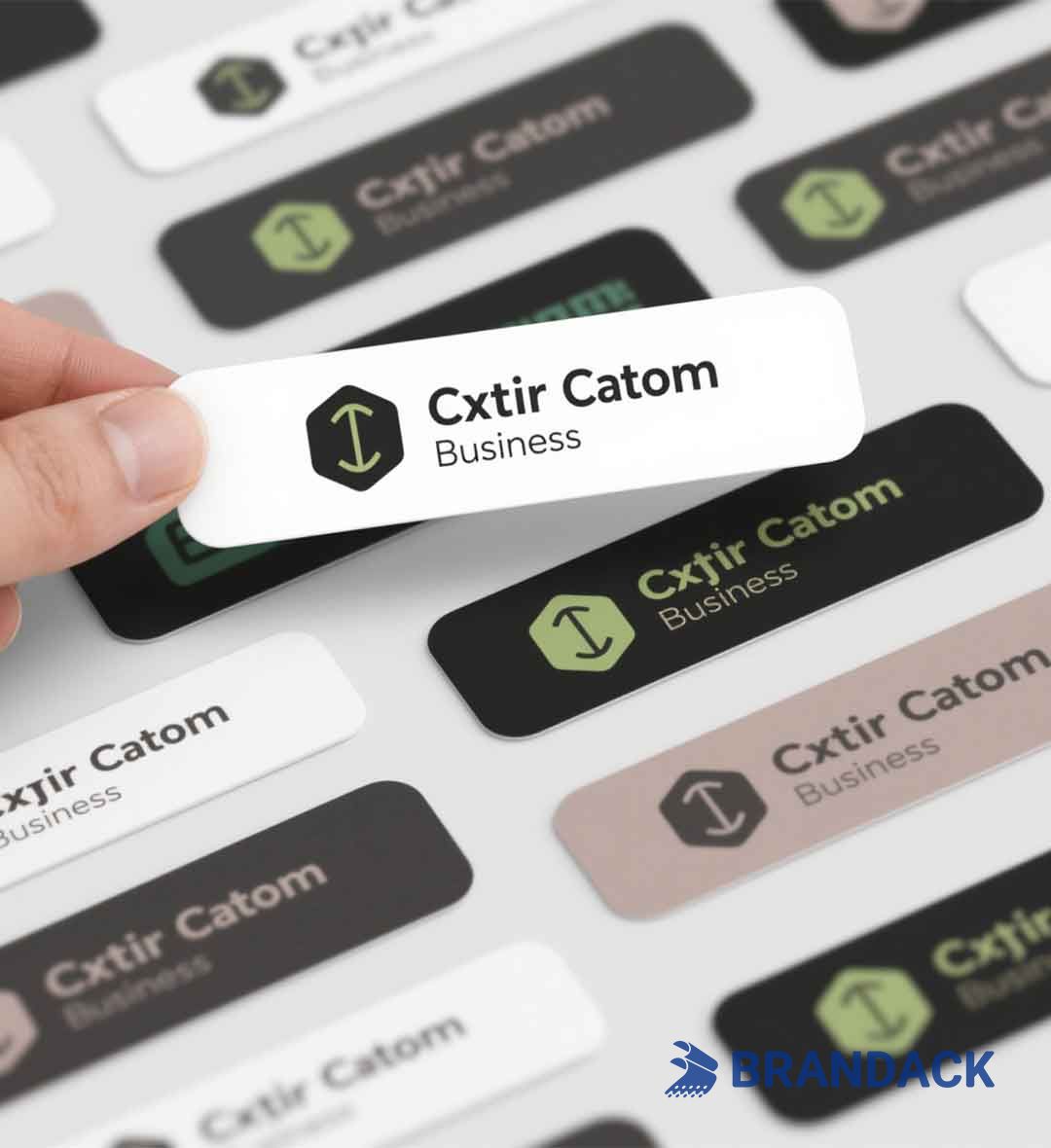 Custom Business Labels with Logo | Commercial Label Printing Solutions