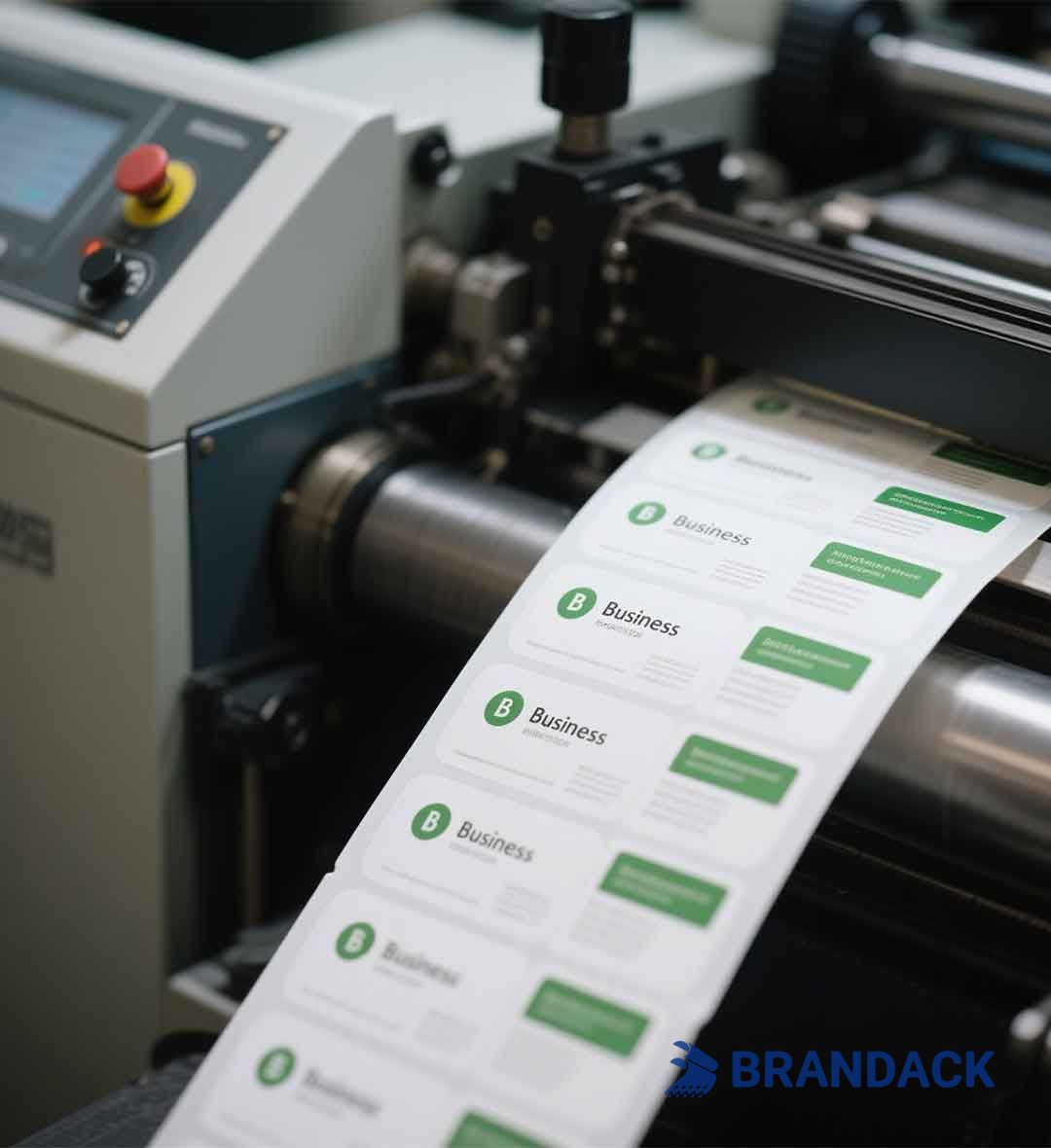 Custom Business Labels with Logo | Commercial Label Printing Solutions