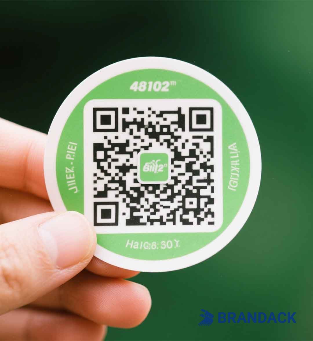 Custom QR Sticker Printing | Print Your Own QR Code Stickers