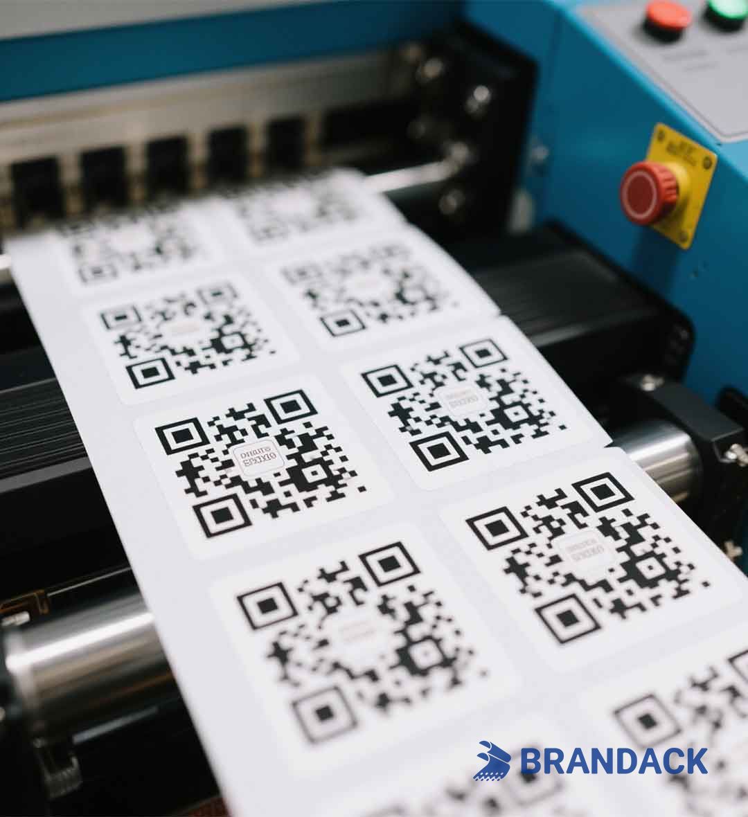 Custom QR Sticker Printing | Print Your Own QR Code Stickers