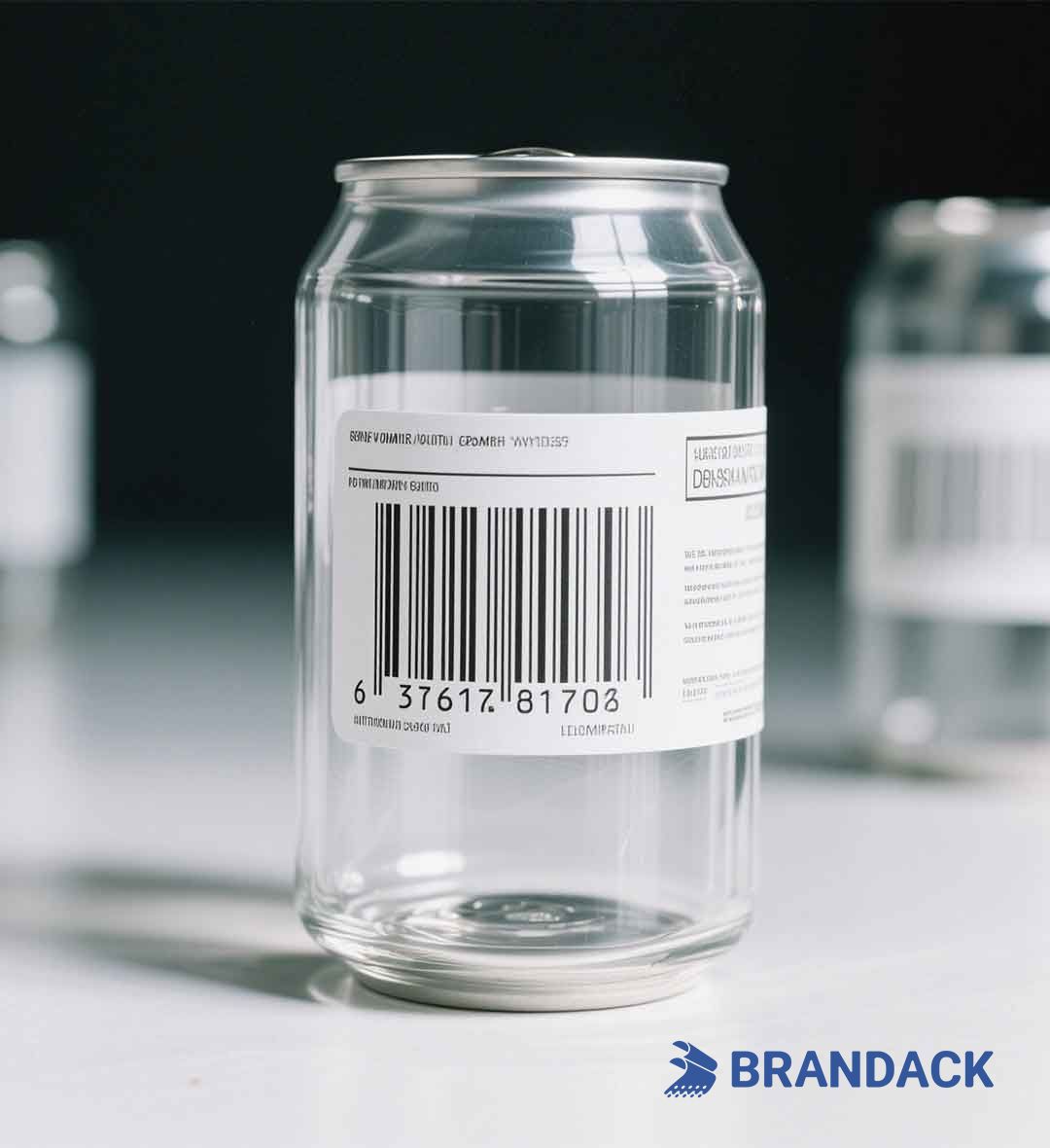 Transparent Barcode Labels Printing | Custom Clear Barcode Labels