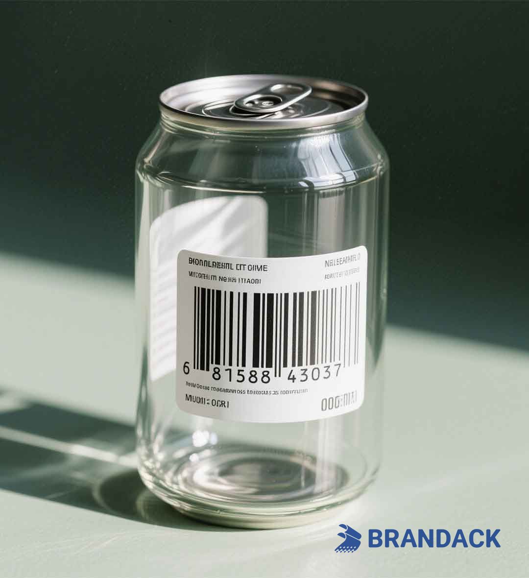 Transparent Barcode Labels Printing | Custom Clear Barcode Labels