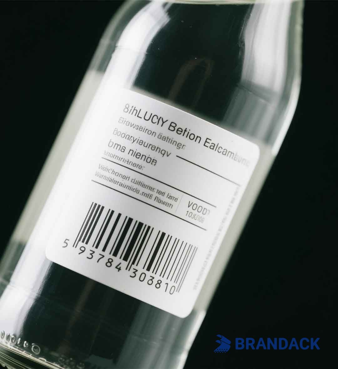 Transparent Barcode Labels Printing | Custom Clear Barcode Labels