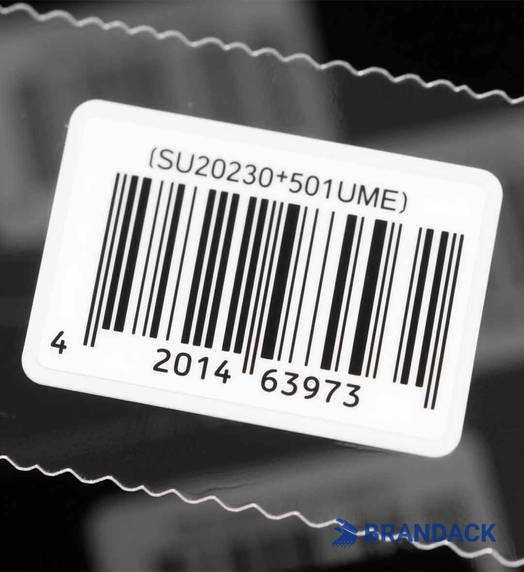 Transparent Barcode Labels Printing | Custom Clear Barcode Labels