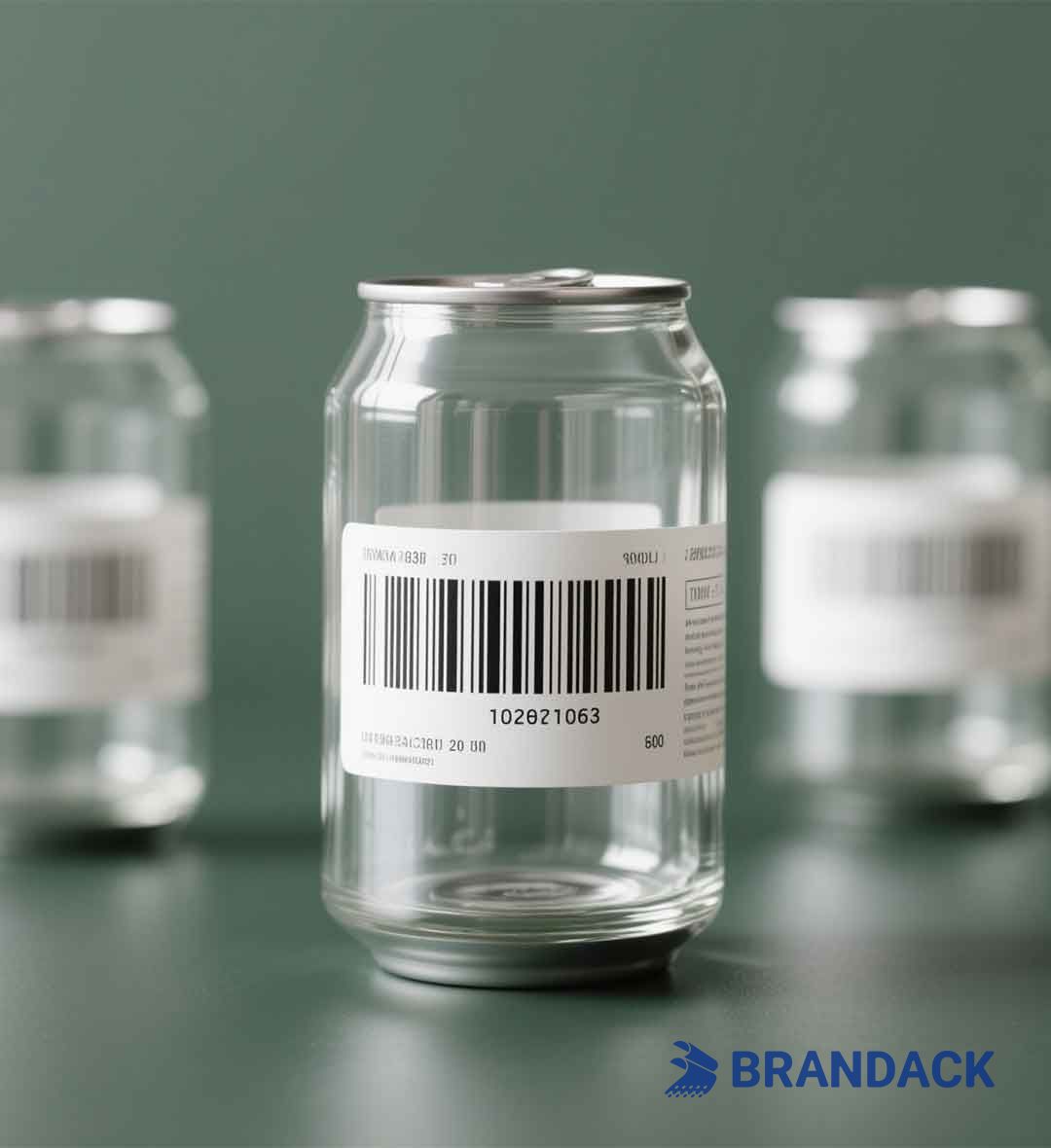 Transparent Barcode Labels Printing | Custom Clear Barcode Labels