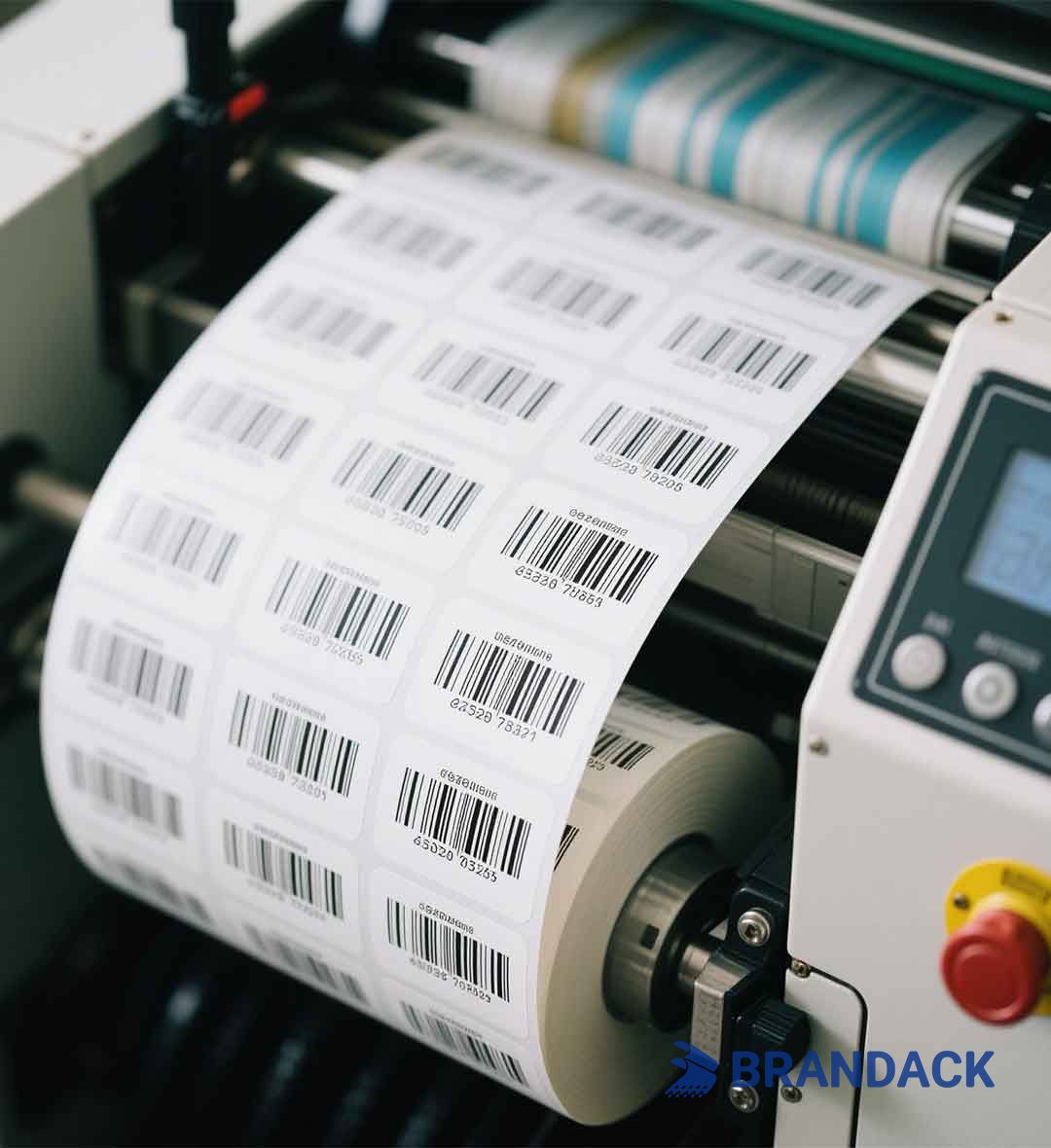 Custom Personalized Barcode Labels for Material Requirements Planning
