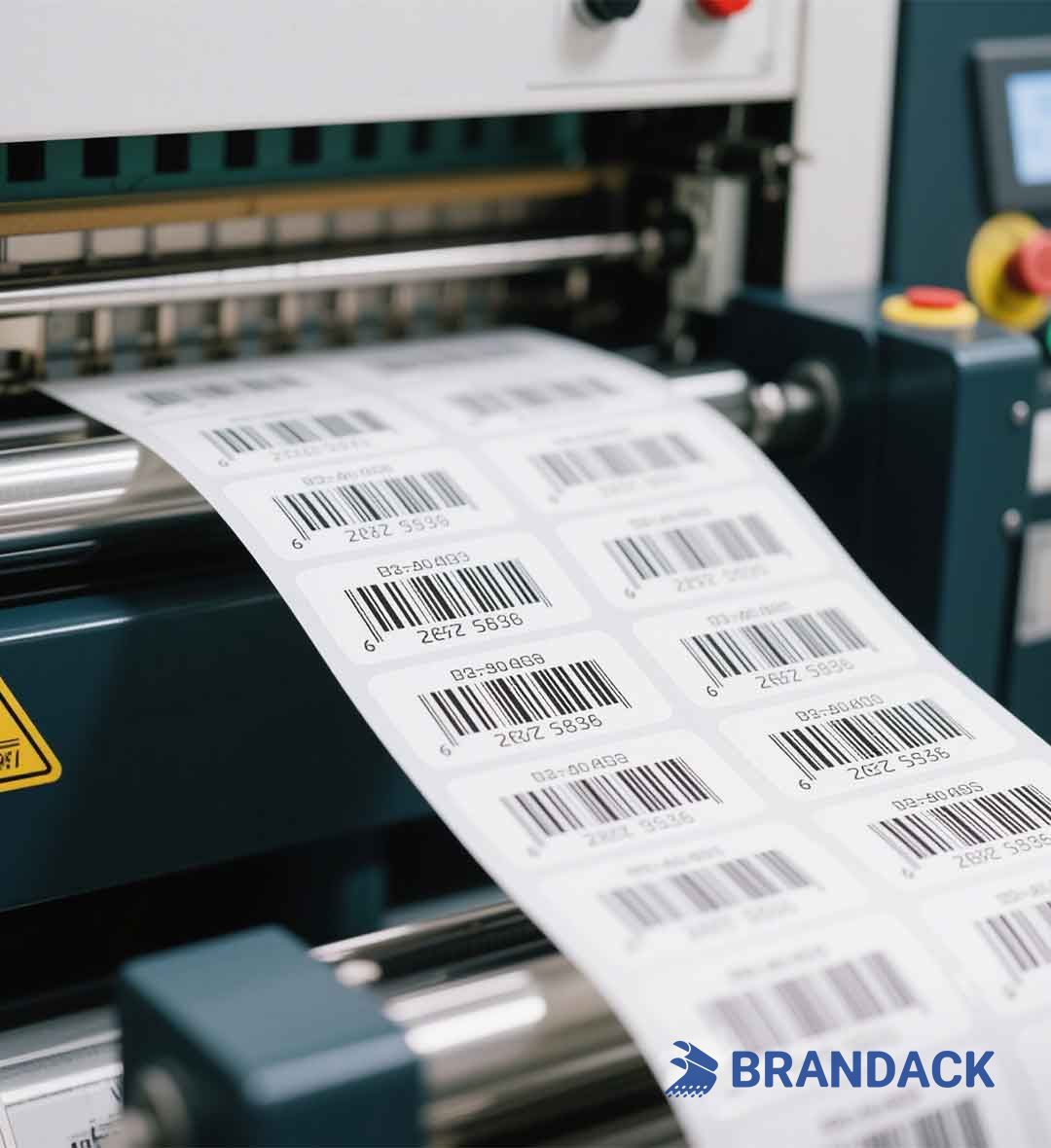Custom Personalized Barcode Labels for Material Requirements Planning
