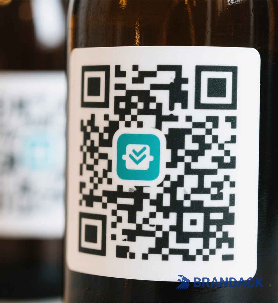 Custom Waterproof QR Code Stickers | Fast Printing QR Sticker With Logo