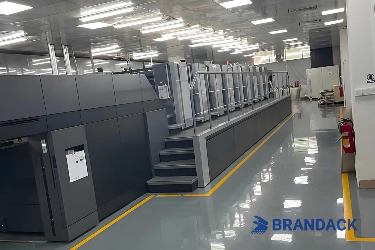 BRANDACK Powers Up: Heidelberg Lithographic Printing Press Production Lines Now Operating in Our Factory!