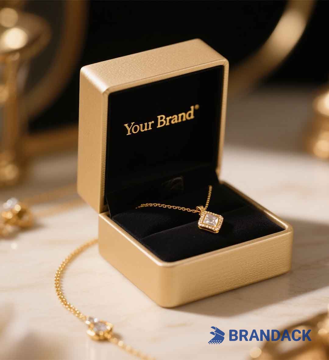 Custom Engraved Jewelry Gift Packaging Boxes Bulk Wholesale Supplier