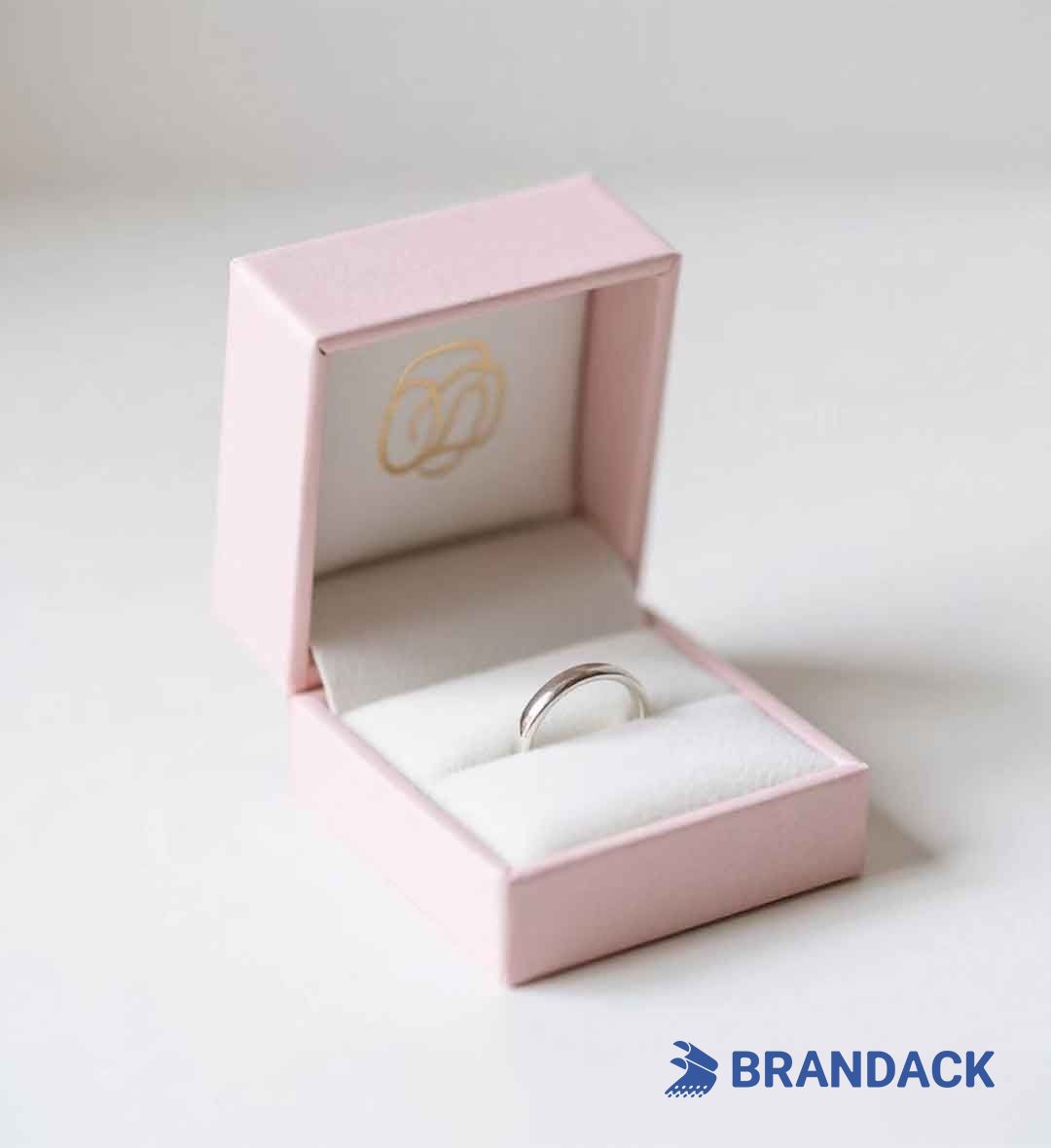 Personalized Jewelry Ring Box Bulk Wholesale Brand Gift Boxes Supplies