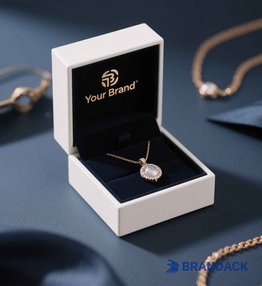 Custom Jewelry Cardboard Packaging Boxes with Logo Bulk Wholesale Supplier