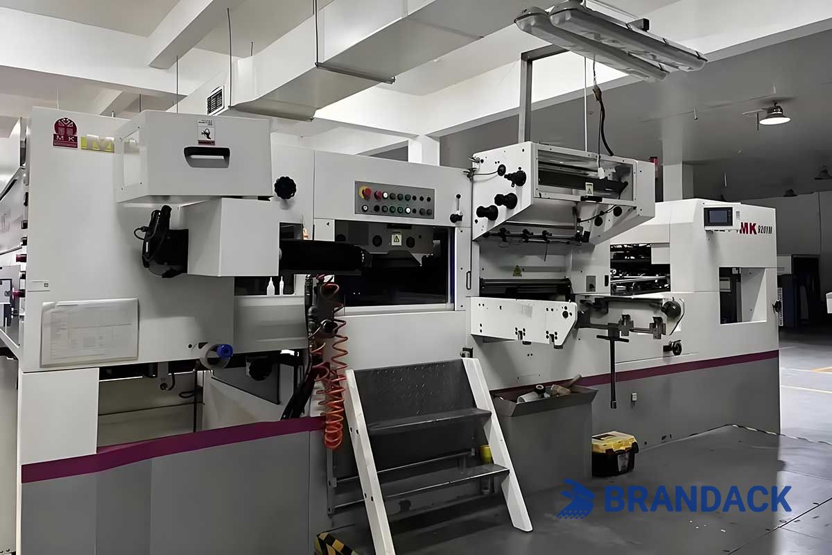 BRANDACK Elevates Luxury: Foil Printing Lines with Integrated Stamping