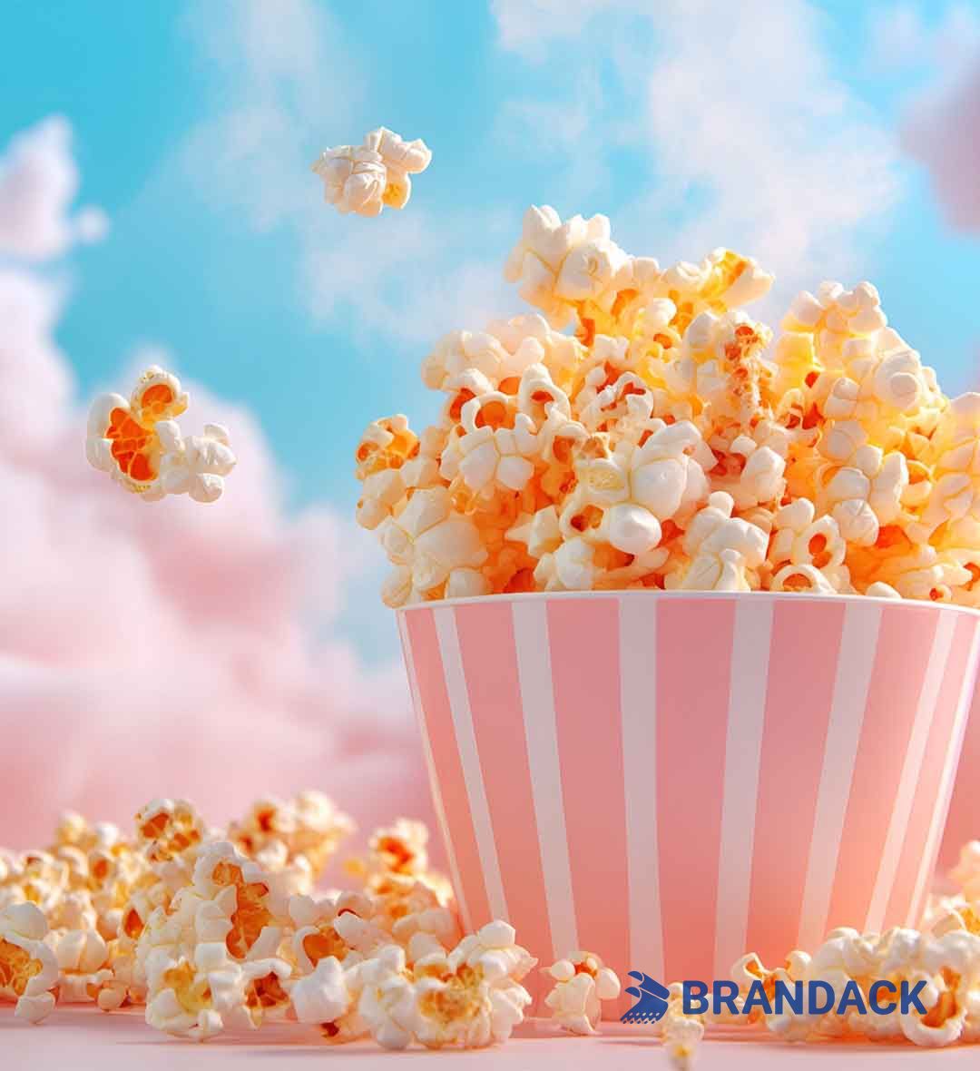Branded Pizza Popcorn Cake Cookies Packaging Boxes for Small Business