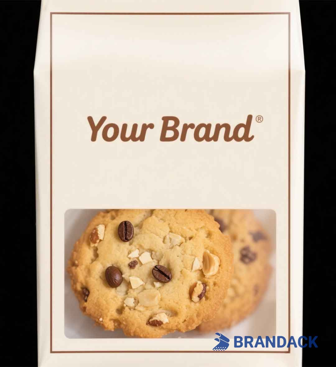 Branded Pizza Popcorn Cake Cookies Packaging Boxes for Small Business