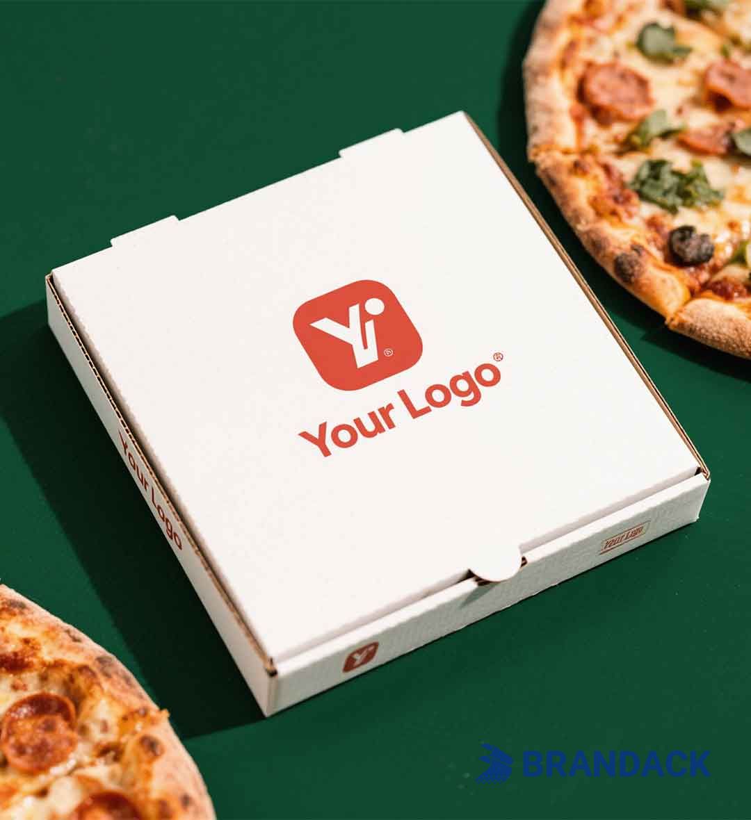 Branded Pizza Popcorn Cake Cookies Packaging Boxes for Small Business