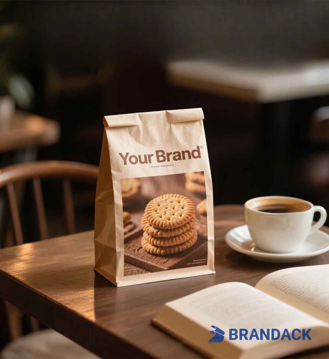 Branded Pizza Popcorn Cake Cookies Packaging Boxes for Small Business