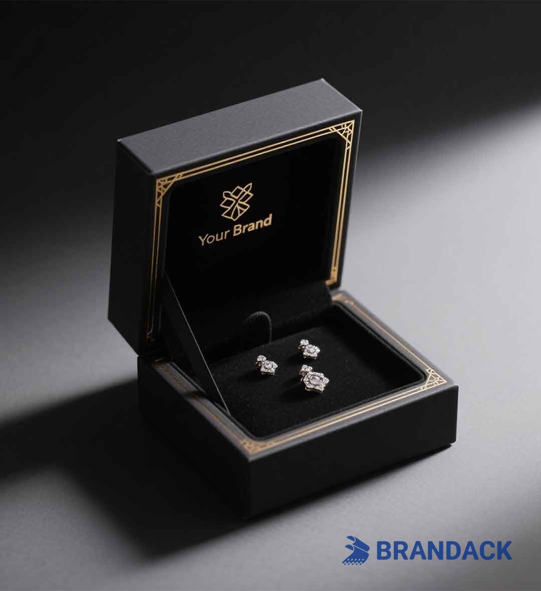 Luxury Brand Packaging Box Design | Custom Branded Jewelry Packaging