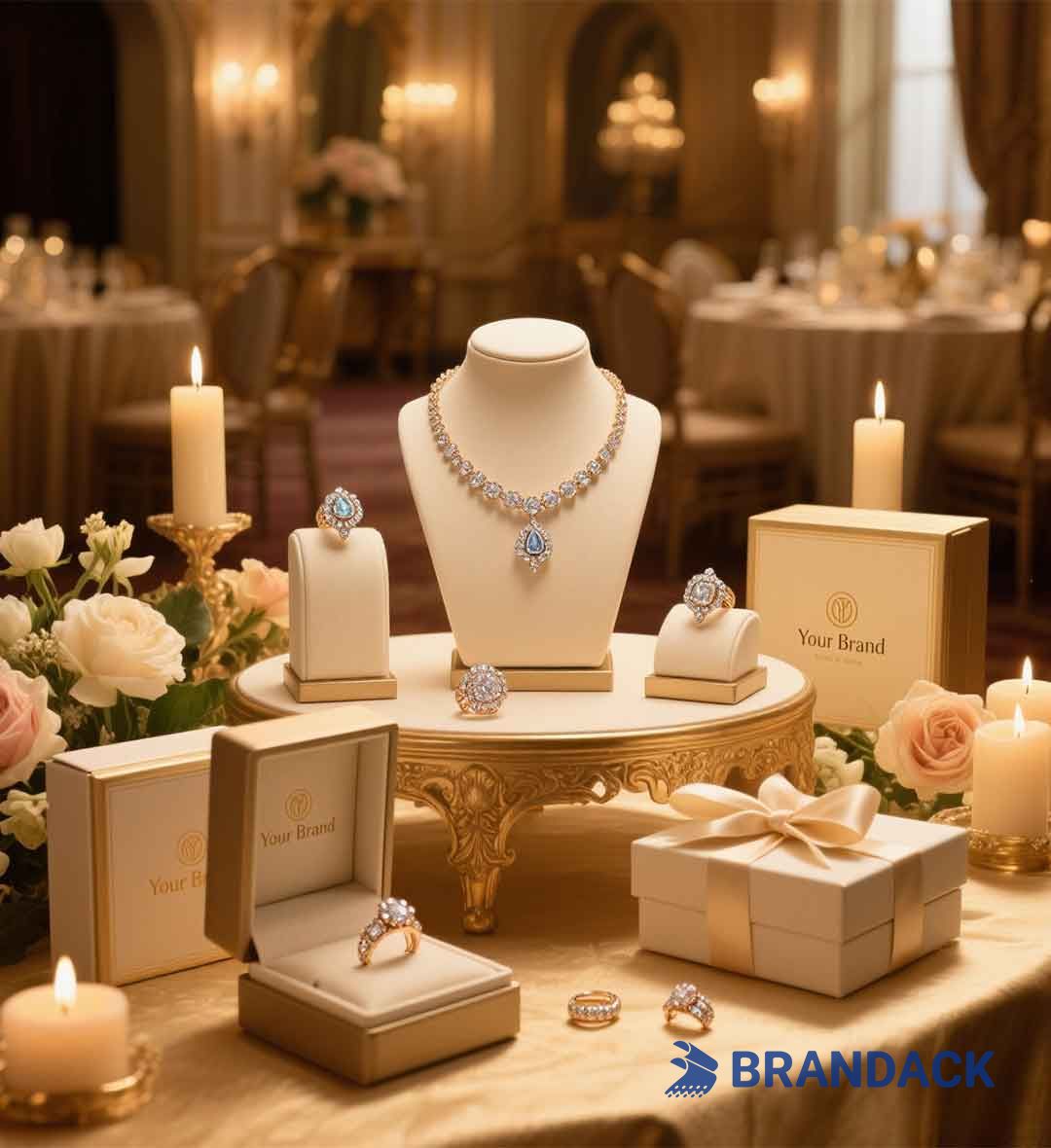 Luxury Brand Packaging Box Design | Custom Branded Jewelry Packaging