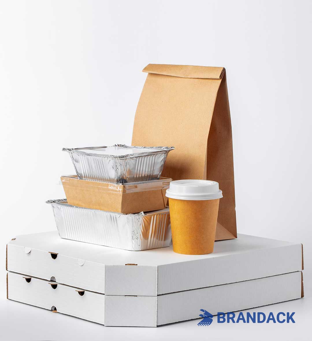 Custom Printed Cardboard Pizza Boxes with Logo Takeaway Packaging