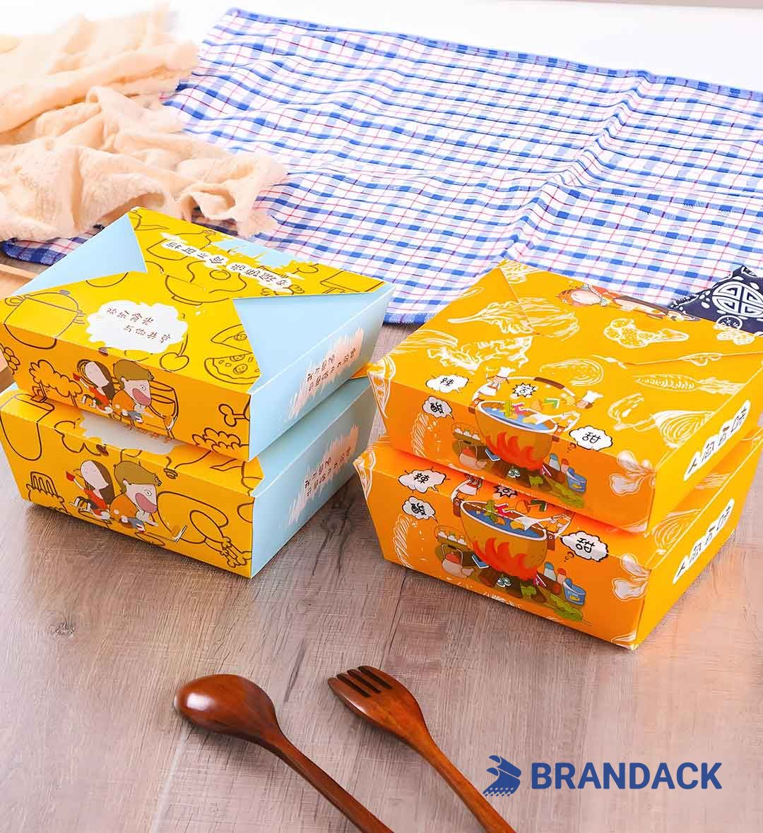 To Go Packaging Food Service Supplies: Custom Take Out Bags