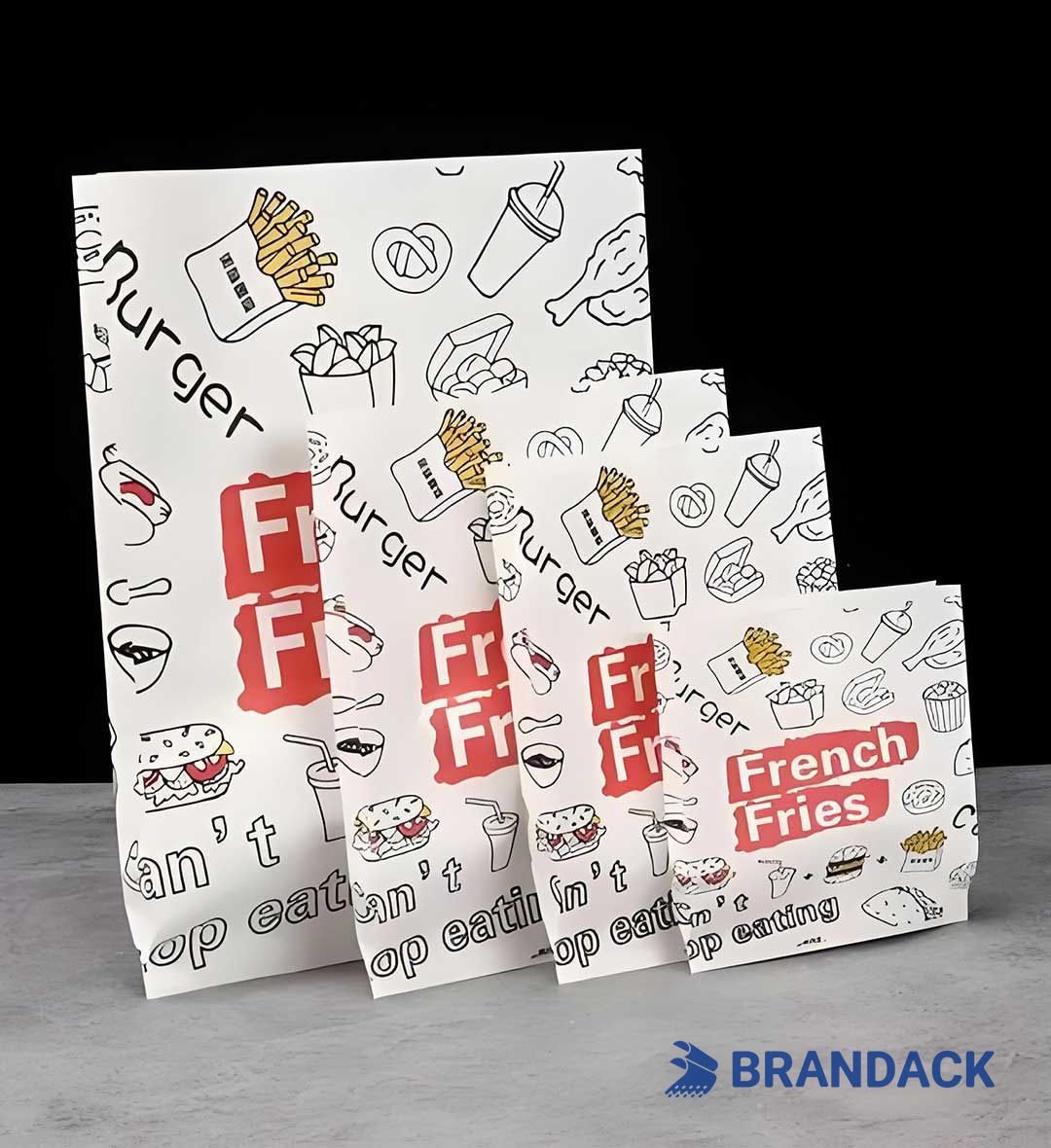 To Go Packaging Food Service Supplies: Custom Take Out Bags