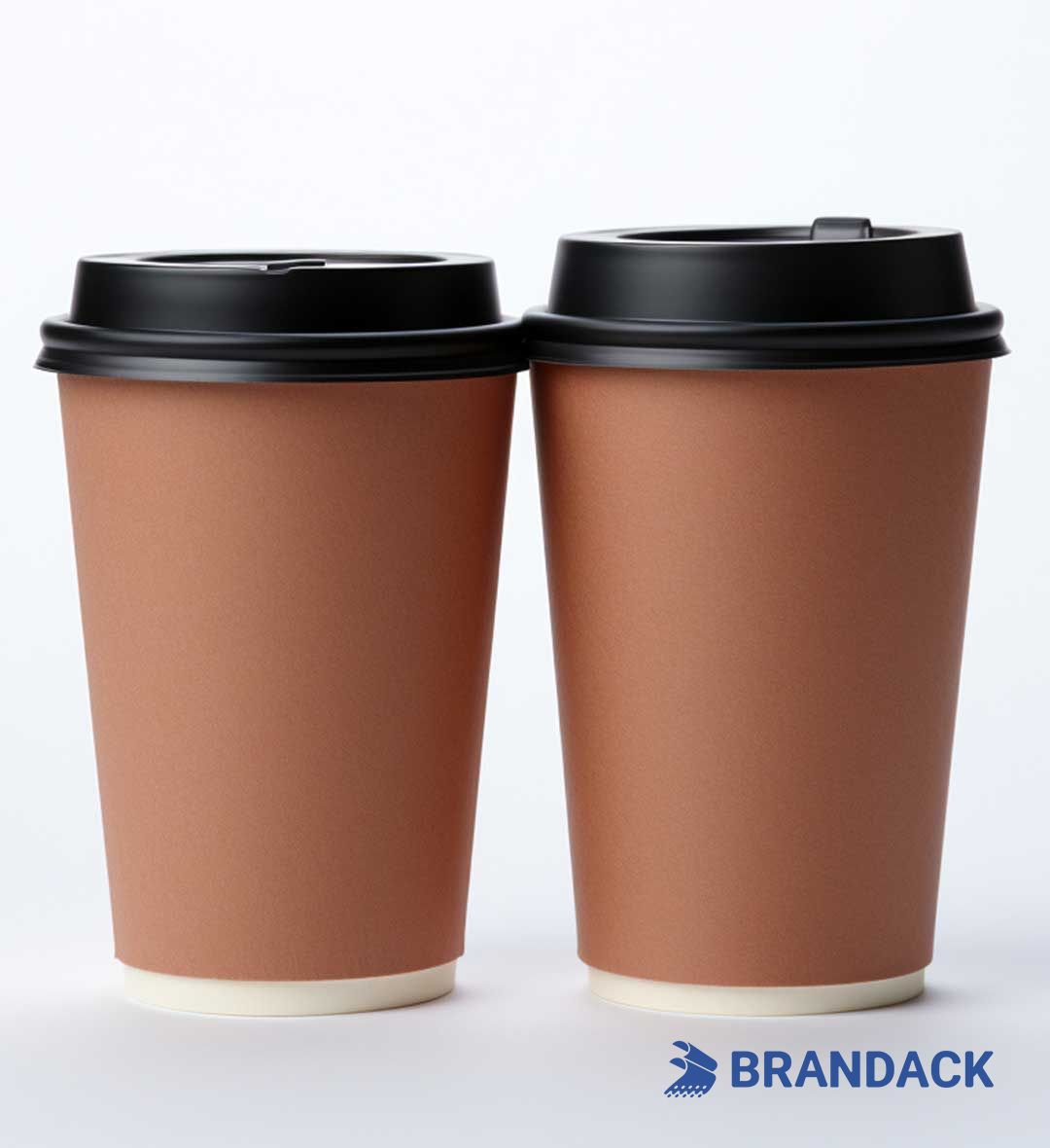 Custom Printed Paper To Go Coffee Cups with Lids