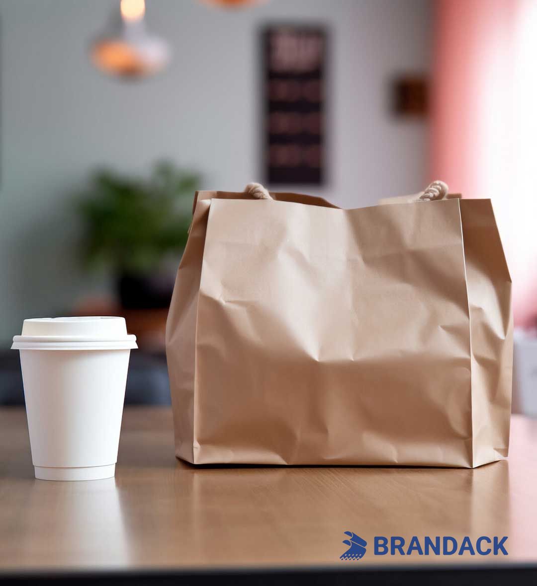 Custom Printed Paper To Go Coffee Cups with Lids