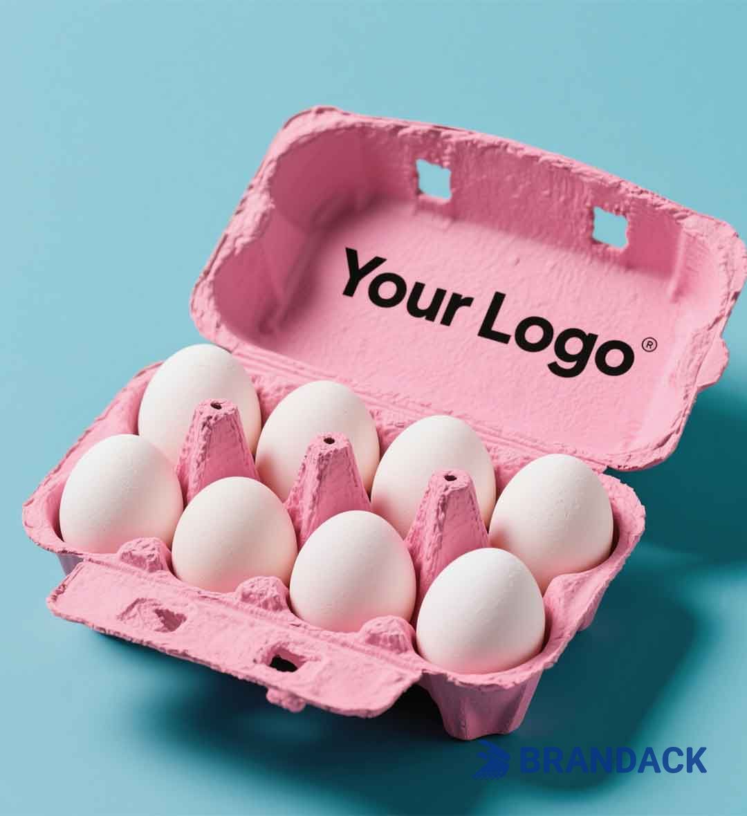 Bulk Egg Carton Boxes Cheap for Sale | Custom Printed Egg Cardboard Box