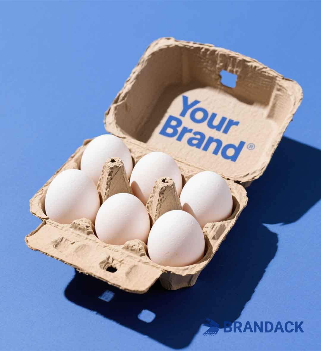 Bulk Egg Carton Boxes Cheap for Sale | Custom Printed Egg Cardboard Box