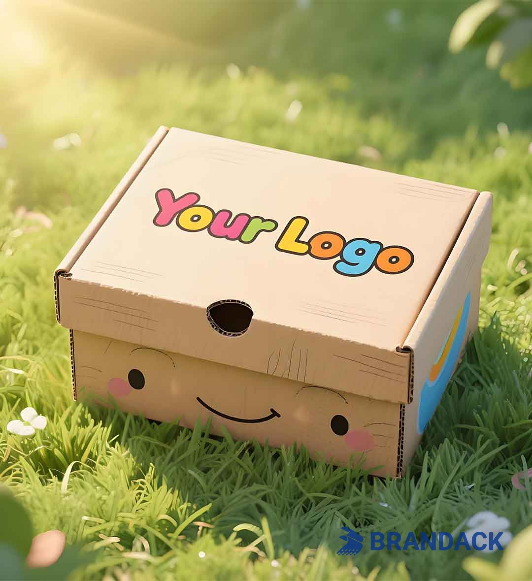 Custom Cardboard Shoe Boxes with Lids Packing Storage for Shipping