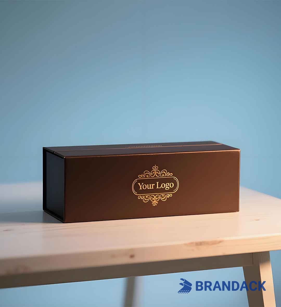 Cardboard Wine Bottle Gift Boxes | Corrugated Wine Carrier Shipping Box