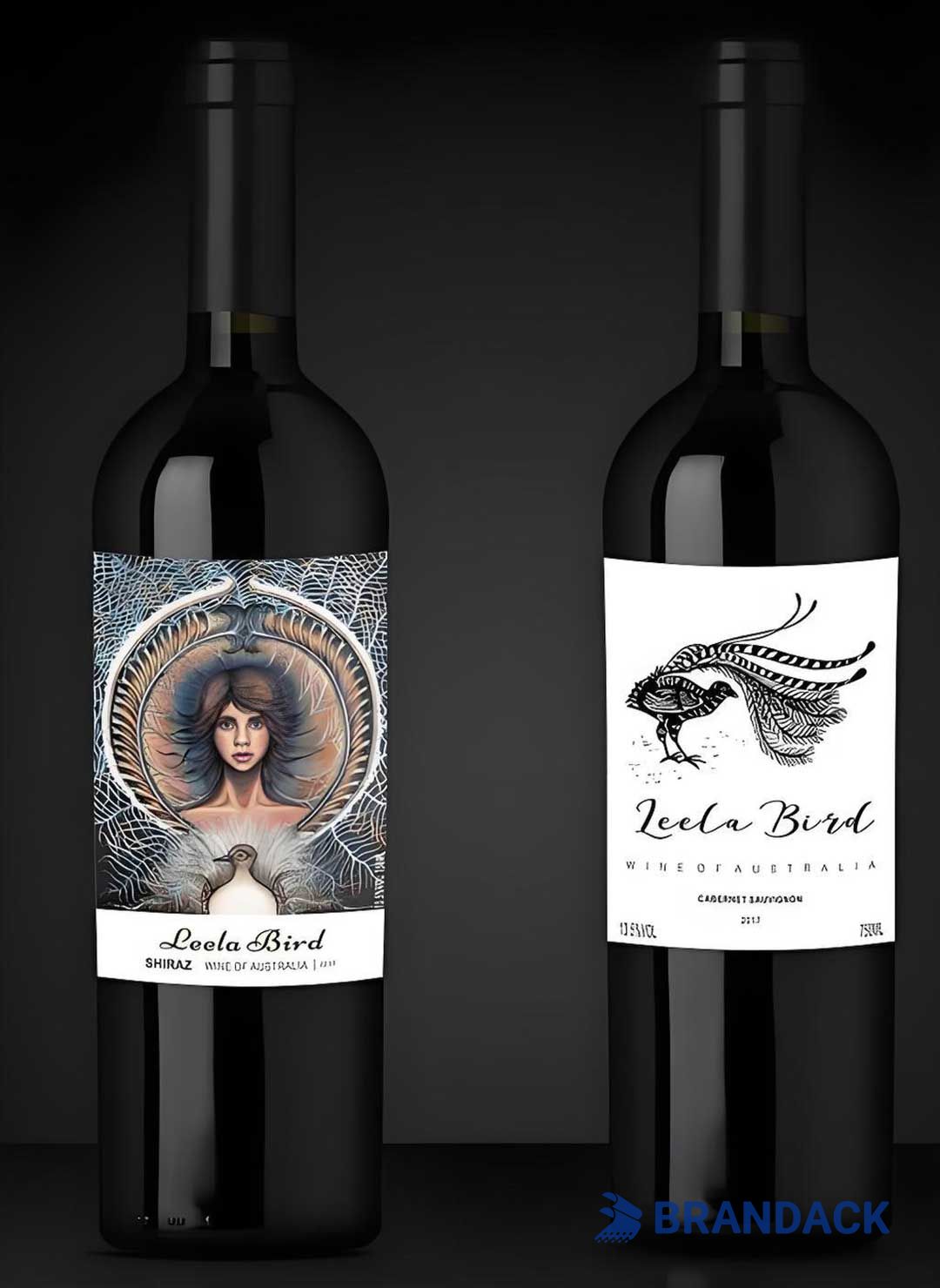 Custom Made Wine Bottle Labels Printing | Customised Winery Label Design