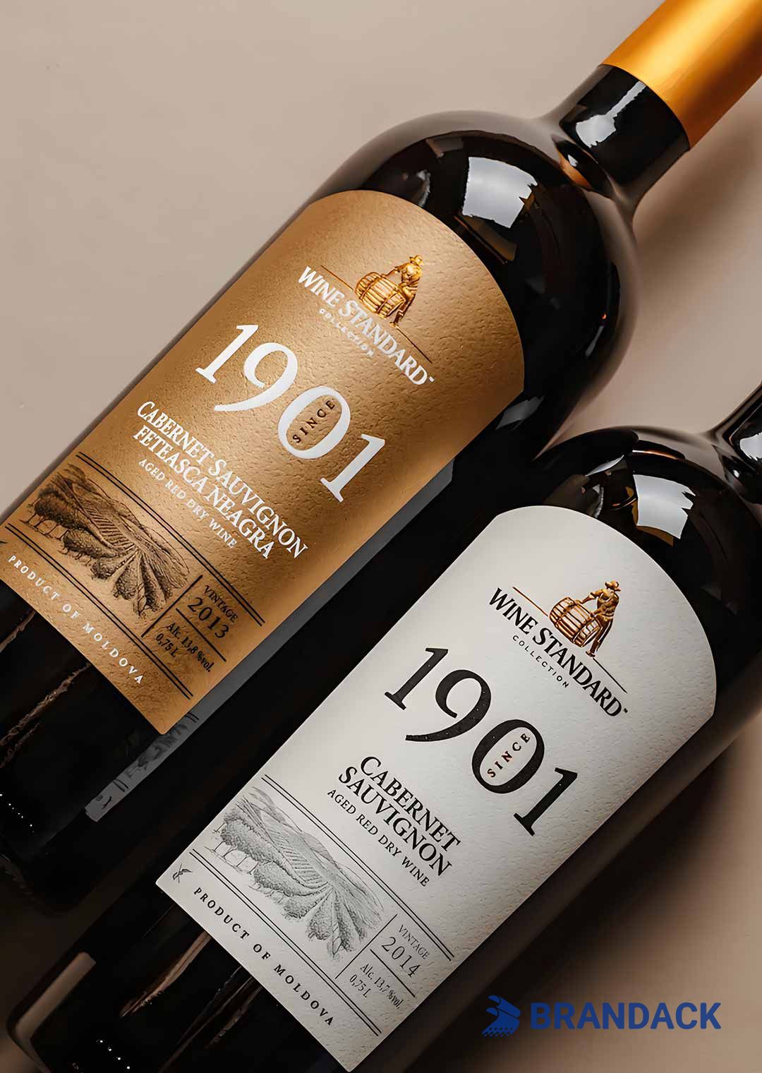 Custom Made Wine Bottle Labels Printing | Customised Winery Label Design