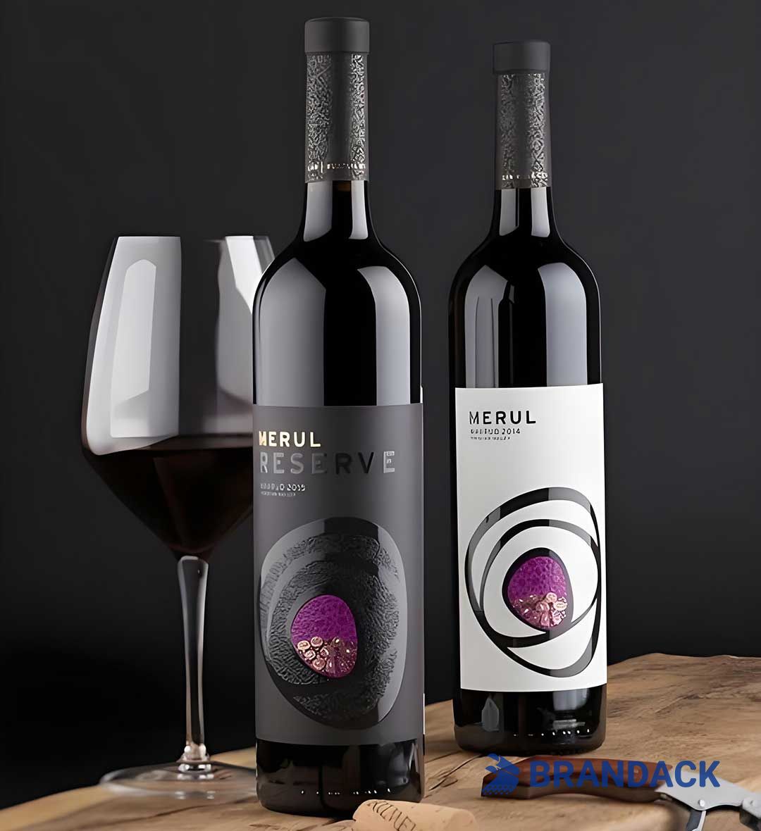 Custom Made Wine Bottle Labels Printing | Customised Winery Label Design