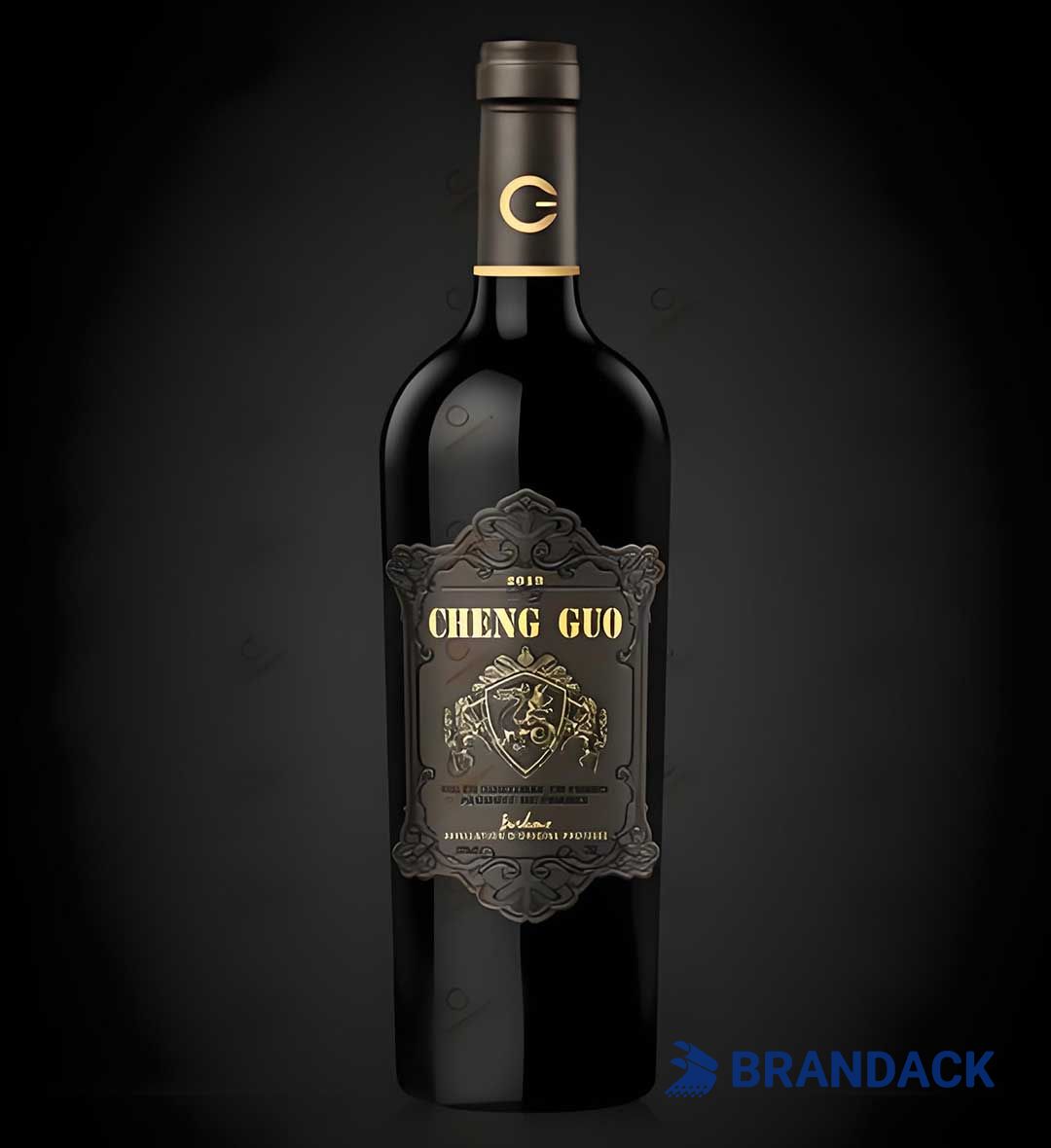 Custom Wine Bottle Label Stickers Printing