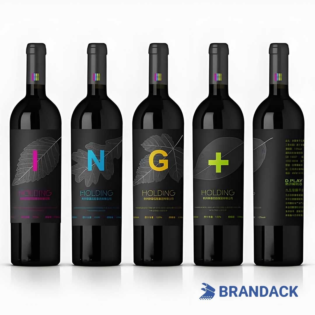 Custom Wine Bottle Label Stickers Printing