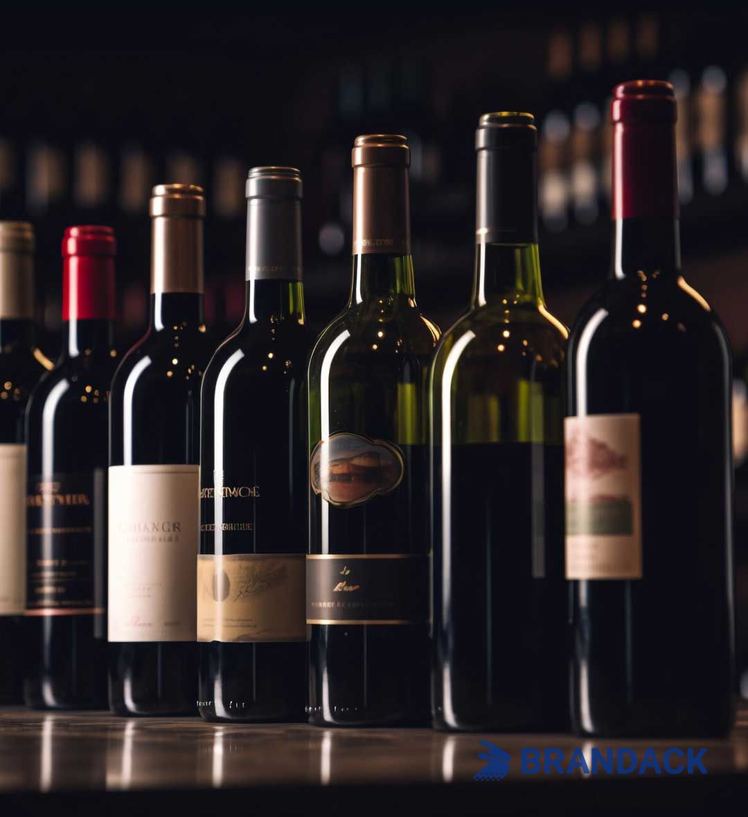 Custom Wine Bottle Label Stickers Printing
