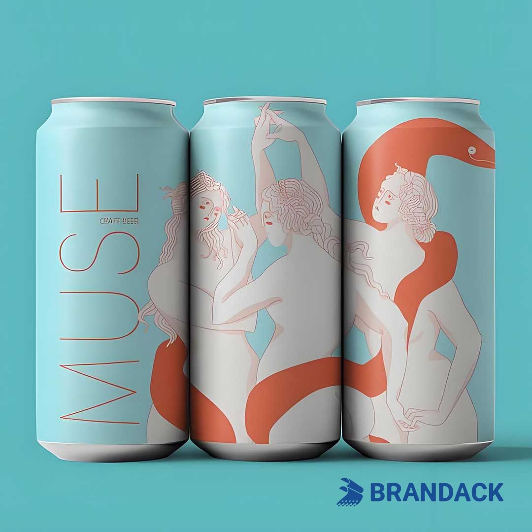 Custom Cool Craft Beer Can Label Design, Beer Can Shipping