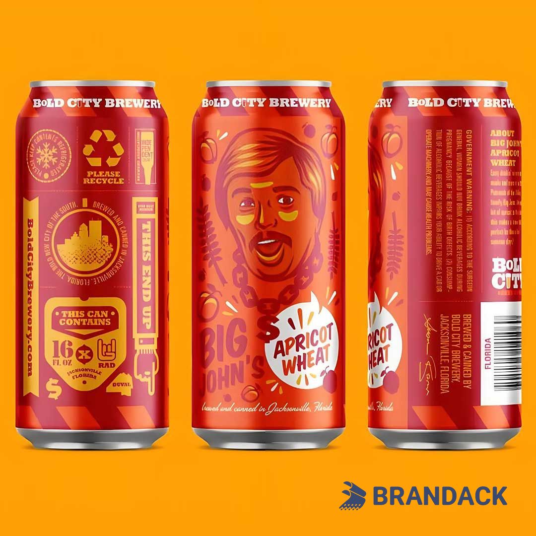 Custom Cool Craft Beer Can Label Design, Beer Can Shipping