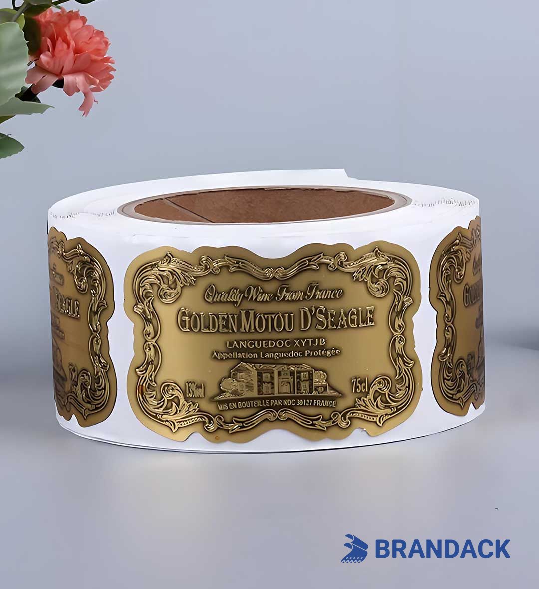 Custom Liquor Whisky Labels Printing, Bourbon Champagne Bottle Label Stickers, Deign Alcohol Packaging