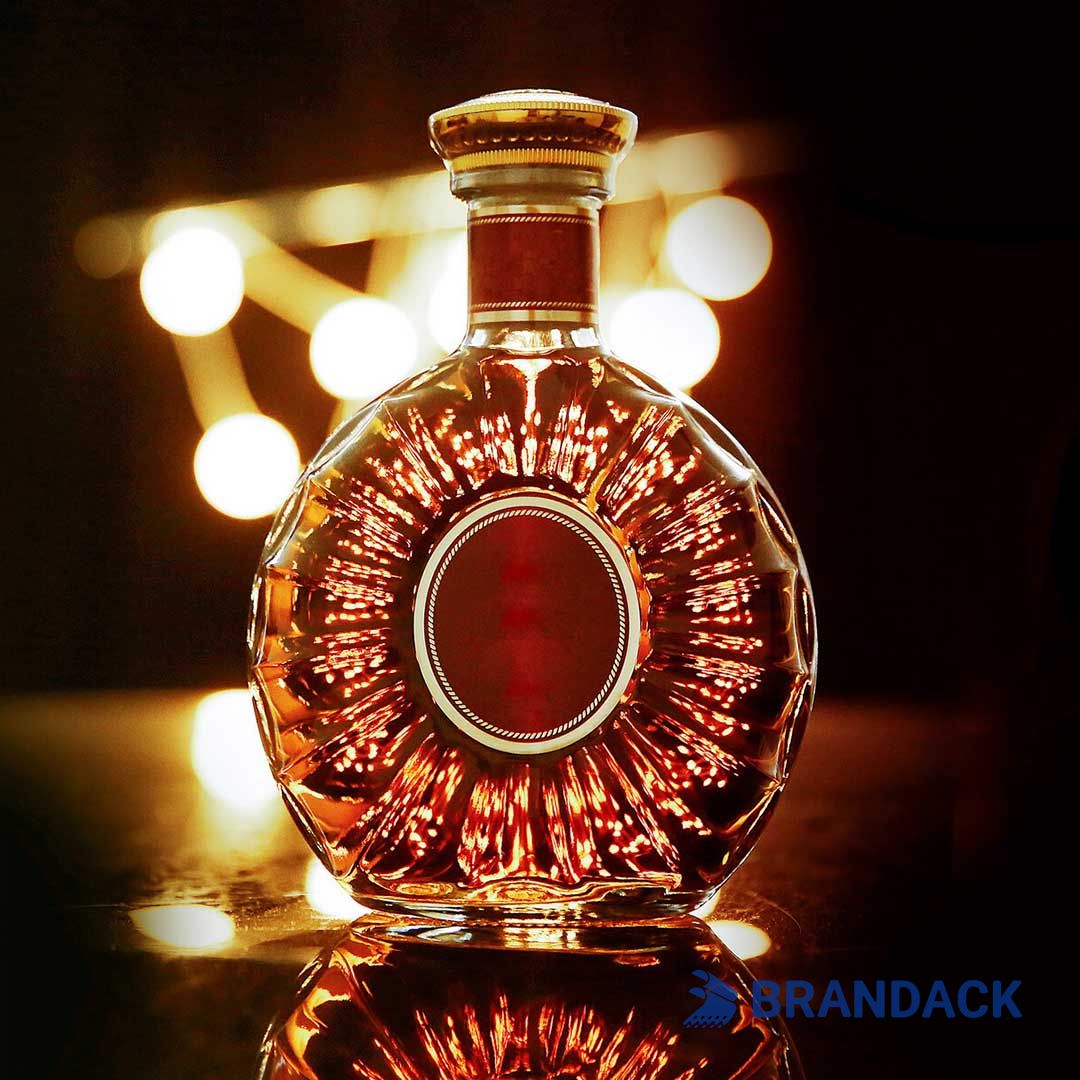 Custom Liquor Whisky Labels Printing, Bourbon Champagne Bottle Label Stickers, Deign Alcohol Packaging