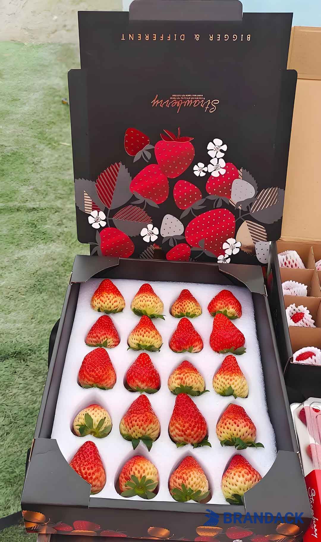 Strawberry Blister Packaging Boxes, Valentines Strawberry Gift Package Box, Strawberry Flat Carton Boxes Strawberry Blister Packaging Boxes, Valentines Strawberry Gift Package Box, Strawberry Flat Carton Boxes
