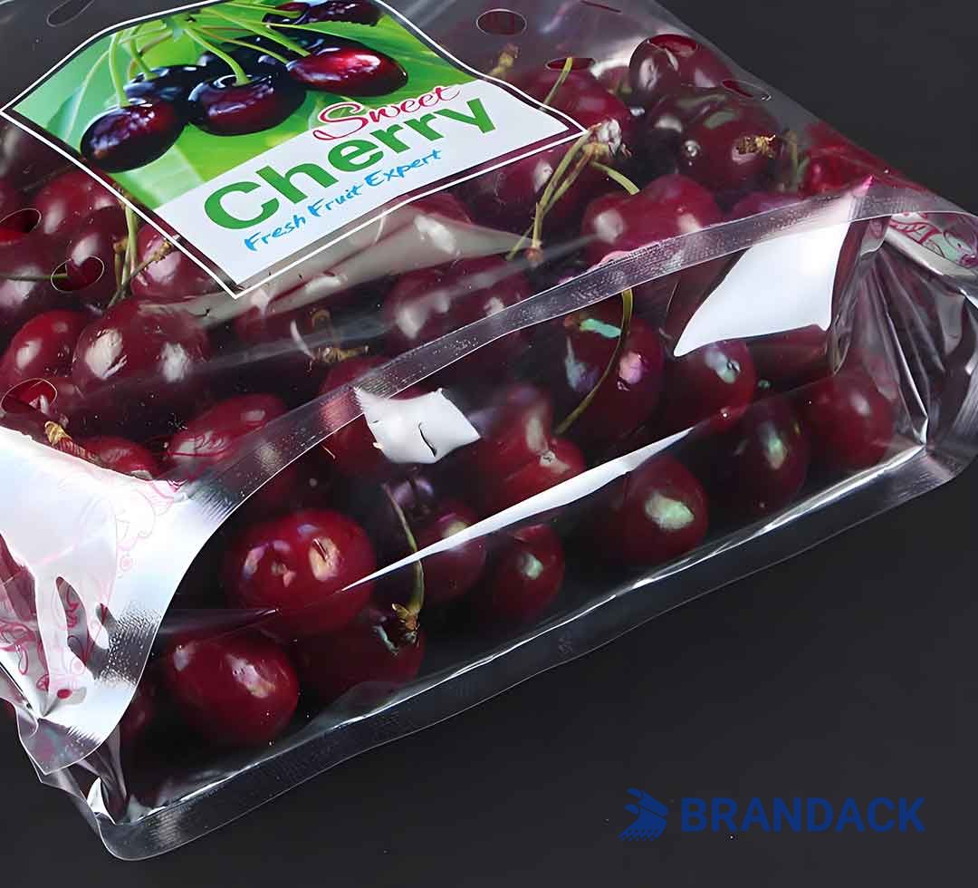 Custom Premium Cherry Ripe Fruit Boxes, 1kg 2kg 5kg Cherry Gift Packaging Box Delivery
